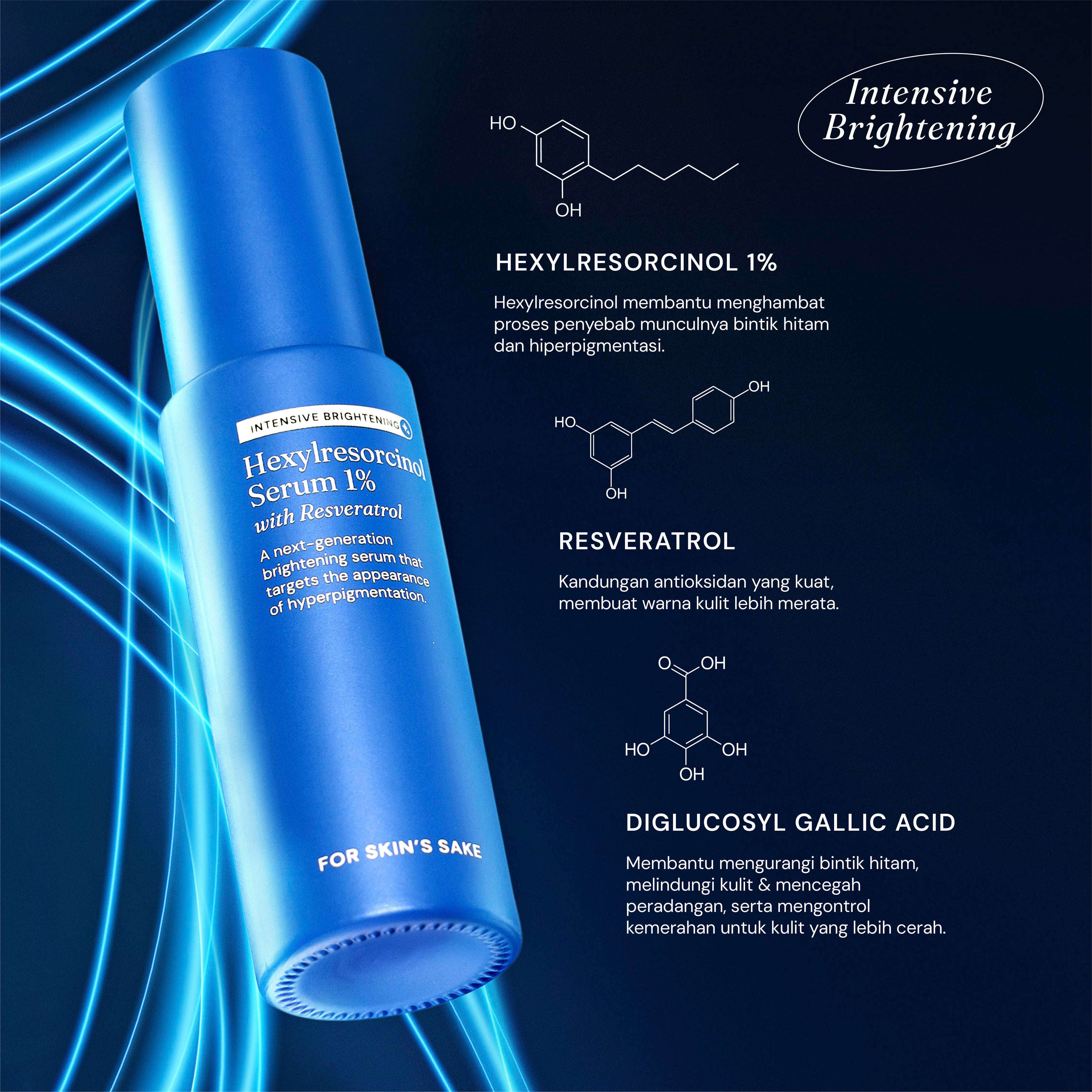 Hexylresorcinol Serum 1% with Resveratrol