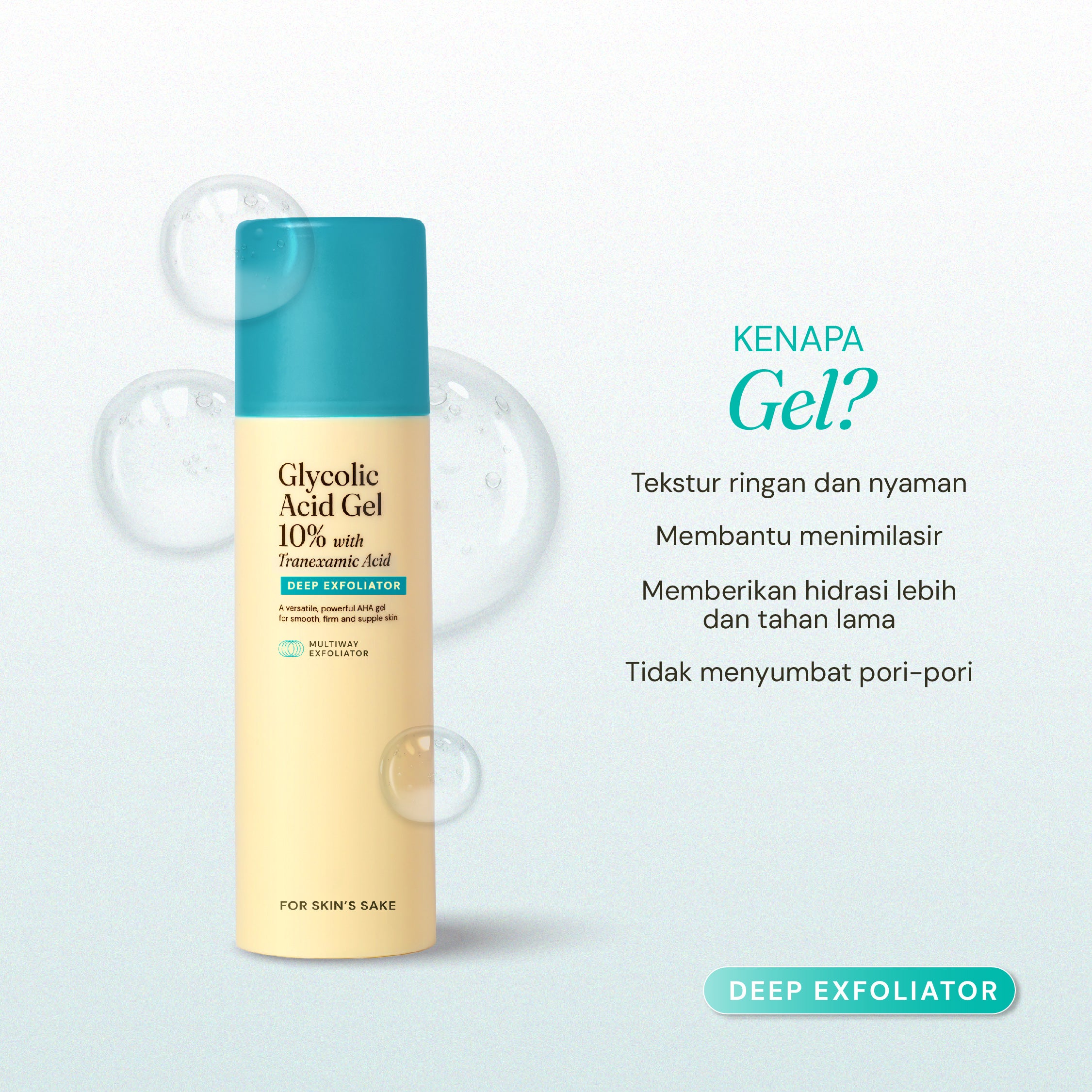 Glycolic Acid Gel 10% with Tranexamic Acid