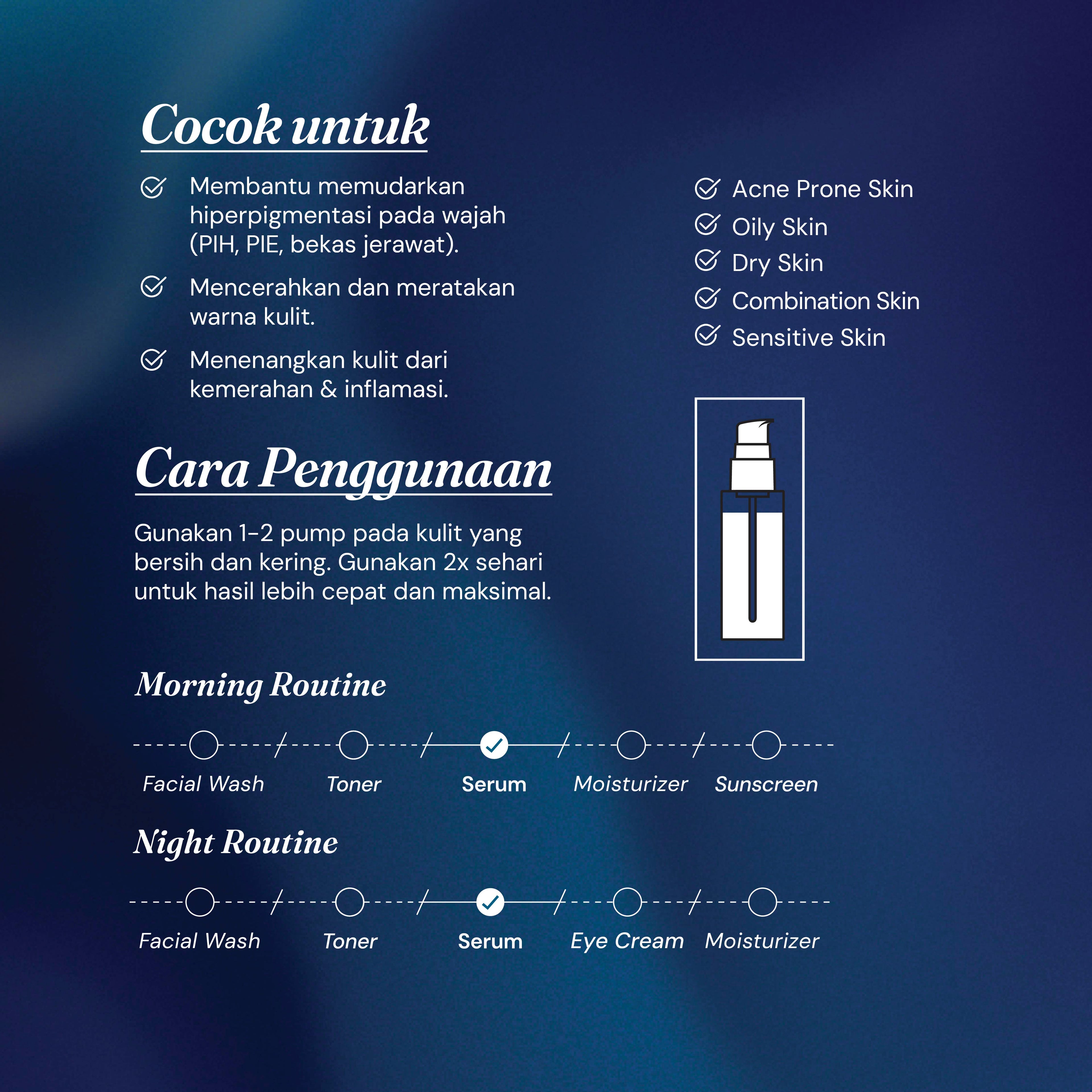 Hexylresorcinol Serum 1% with Resveratrol