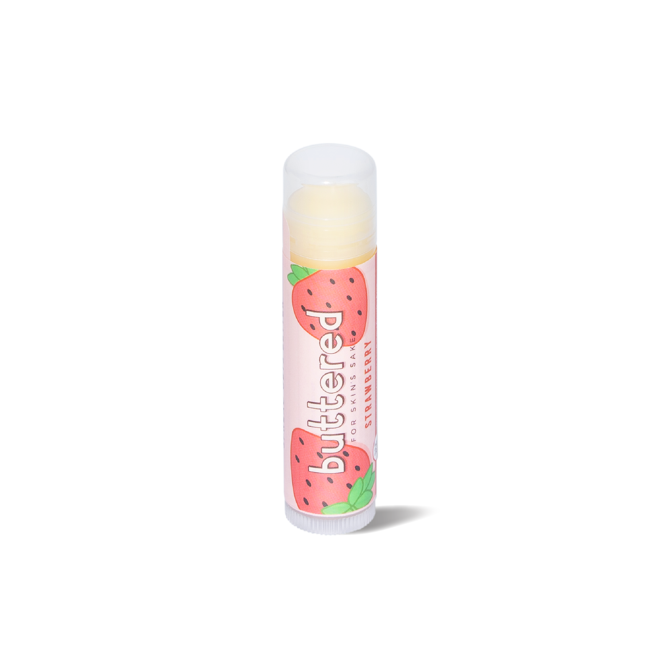 Buttered Strawberry Lip Balm Spf 15 For Skins Sake