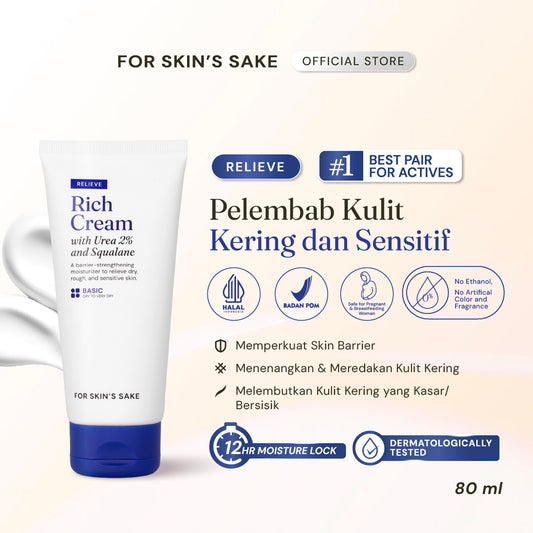 Rich Cream Moisturizer 2% Urea & Squalane