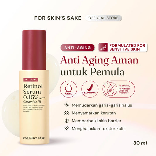 Retinol Serum 0.15% with Ceramide III FSS For Skin's Sake