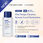 [NEW!] For Skin’s Sake FSS Cleansing Water Glycerin 5% & Squalane Hydrating Micellar Water Makeup Remover Pembersih Wajah Melembabkan Kulit Mengangkat SPF Sunscreen dan Light Makeup Tanpa Rasa kering dan ketarik