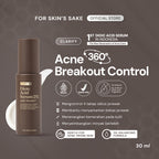For Skin’s Sake FSS Dioic Acid Serum 2% with Azeclair 3.5% 30ml Acne Serum 360° Breakout Control Bantu Cegah dan Atasi Jerawat Berulang Kontrol Minyak serta Samarkan Bekas Jerawat PIE dan PIH