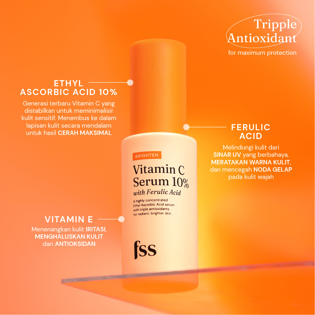 Vitamin C Serum 10% with Ferulic Acid