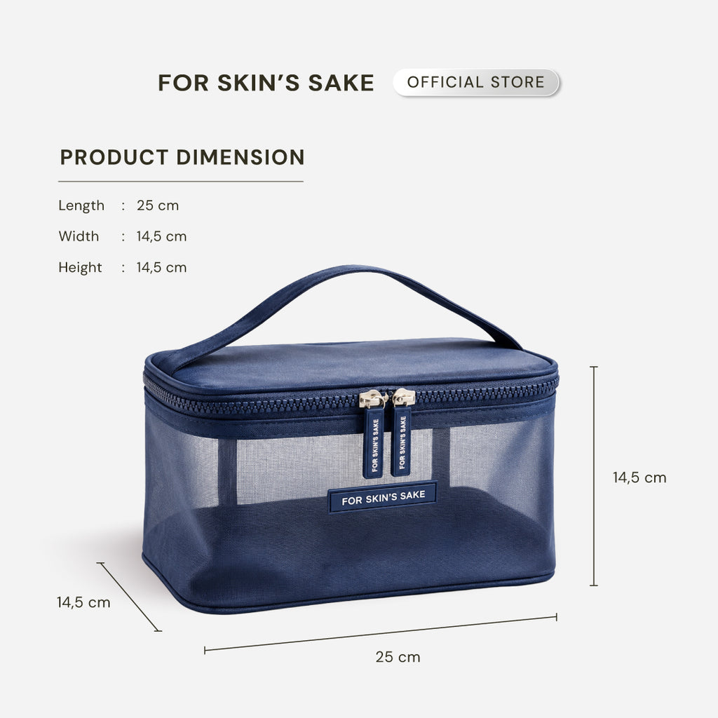 The Essentials Mesh Bag Premium Travel Organizer Spacious and Portable Special Merch Basic Line