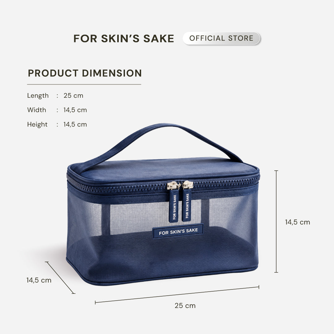 The Essentials Mesh Bag Premium Travel Organizer Spacious and Portable Special Merch Basic Line