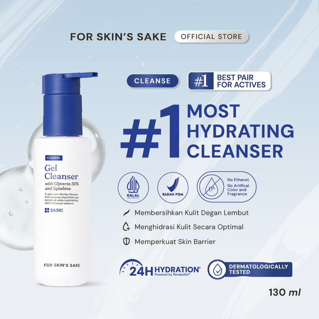 NEW! Gel Cleanser 50% Glycerin & Squalane #1 Most Hydrating Cleanser