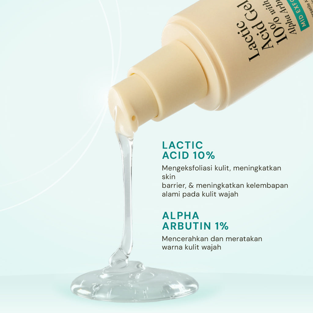 Lactic Acid Gel 10% with Alpha Arbutin