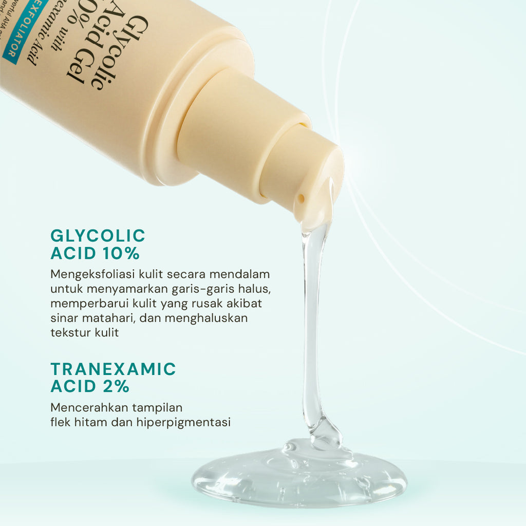 Glycolic Acid Gel 10% with Tranexamic Acid