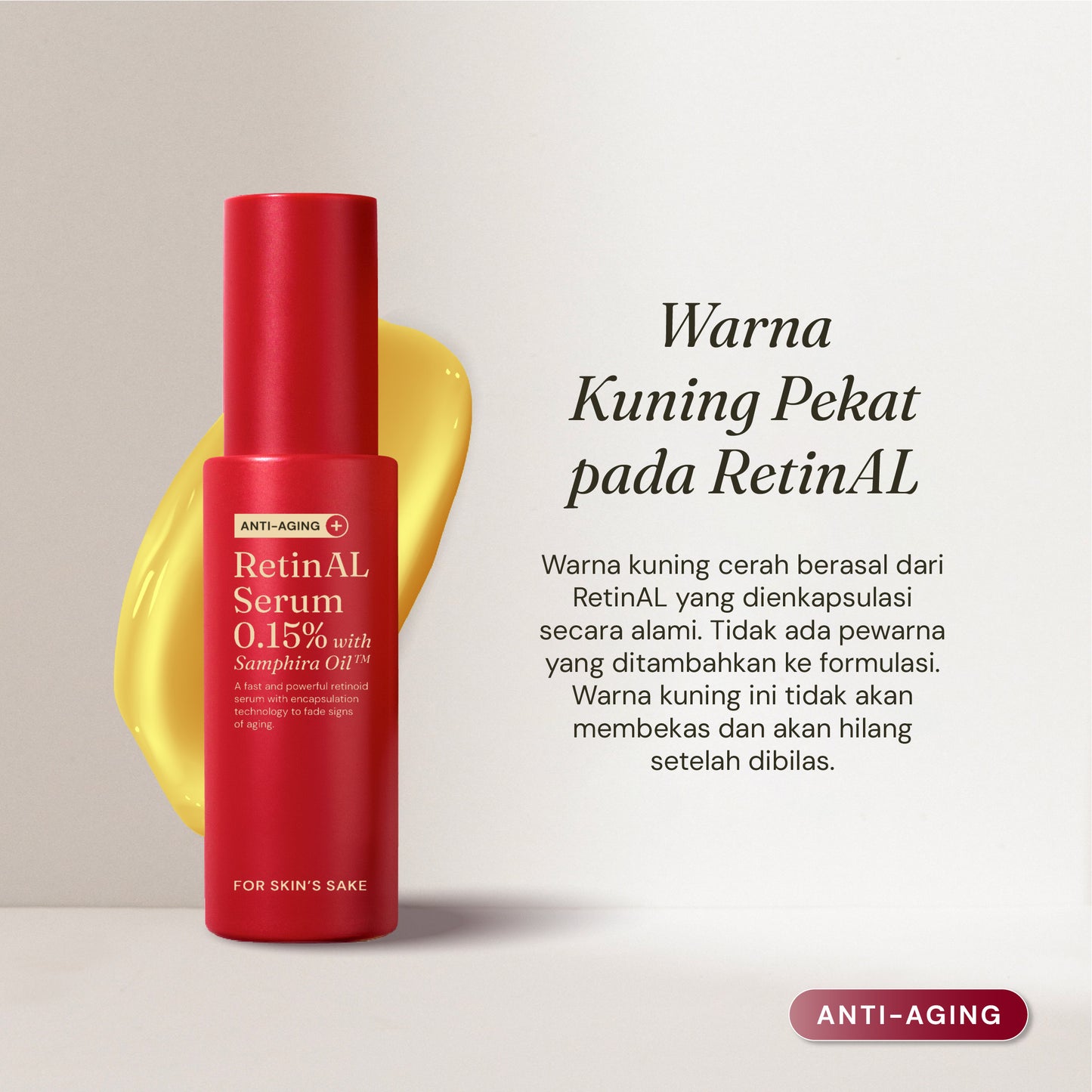 RetinAL Serum 0.15% with Samphira Oil FSS For Skin's Sake