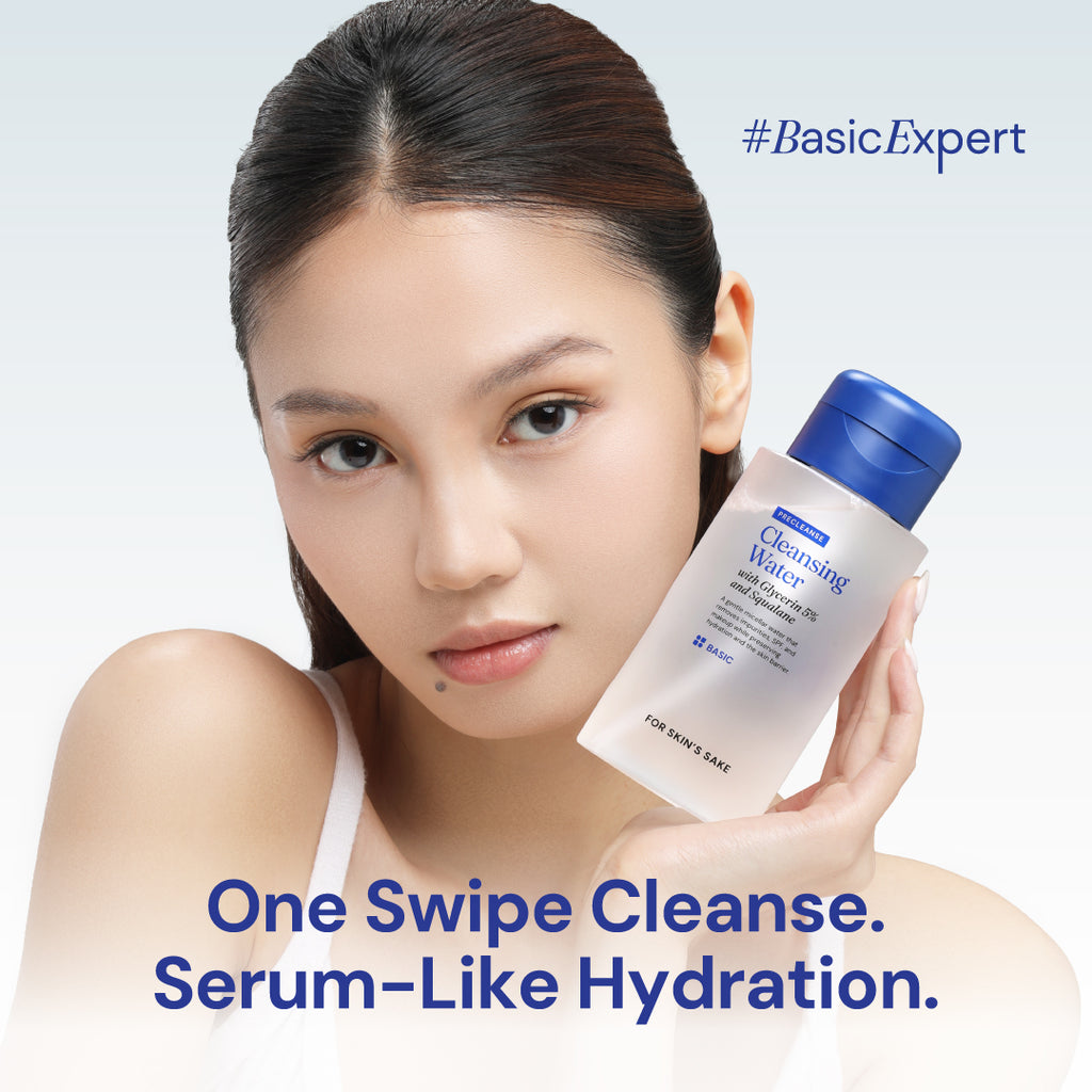 [NEW!] For Skin’s Sake FSS Cleansing Water Glycerin 5% & Squalane Hydrating Micellar Water Makeup Remover Pembersih Wajah Melembabkan Kulit Mengangkat SPF Sunscreen dan Light Makeup Tanpa Rasa kering dan ketarik