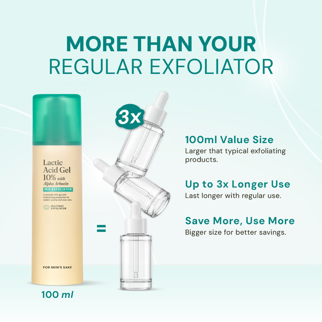 Lactic Acid Gel 10% with Alpha Arbutin