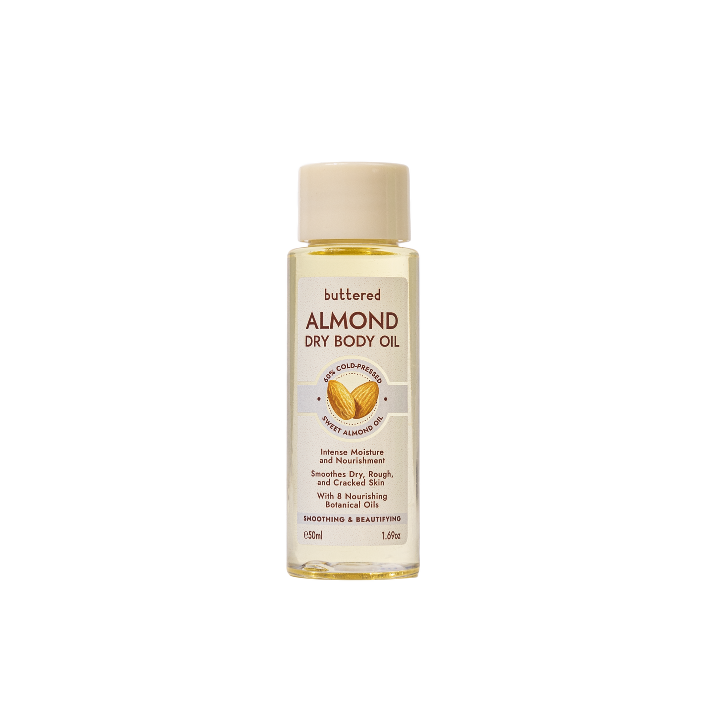 Buttered Almond Dry Body Oil 60% Cold