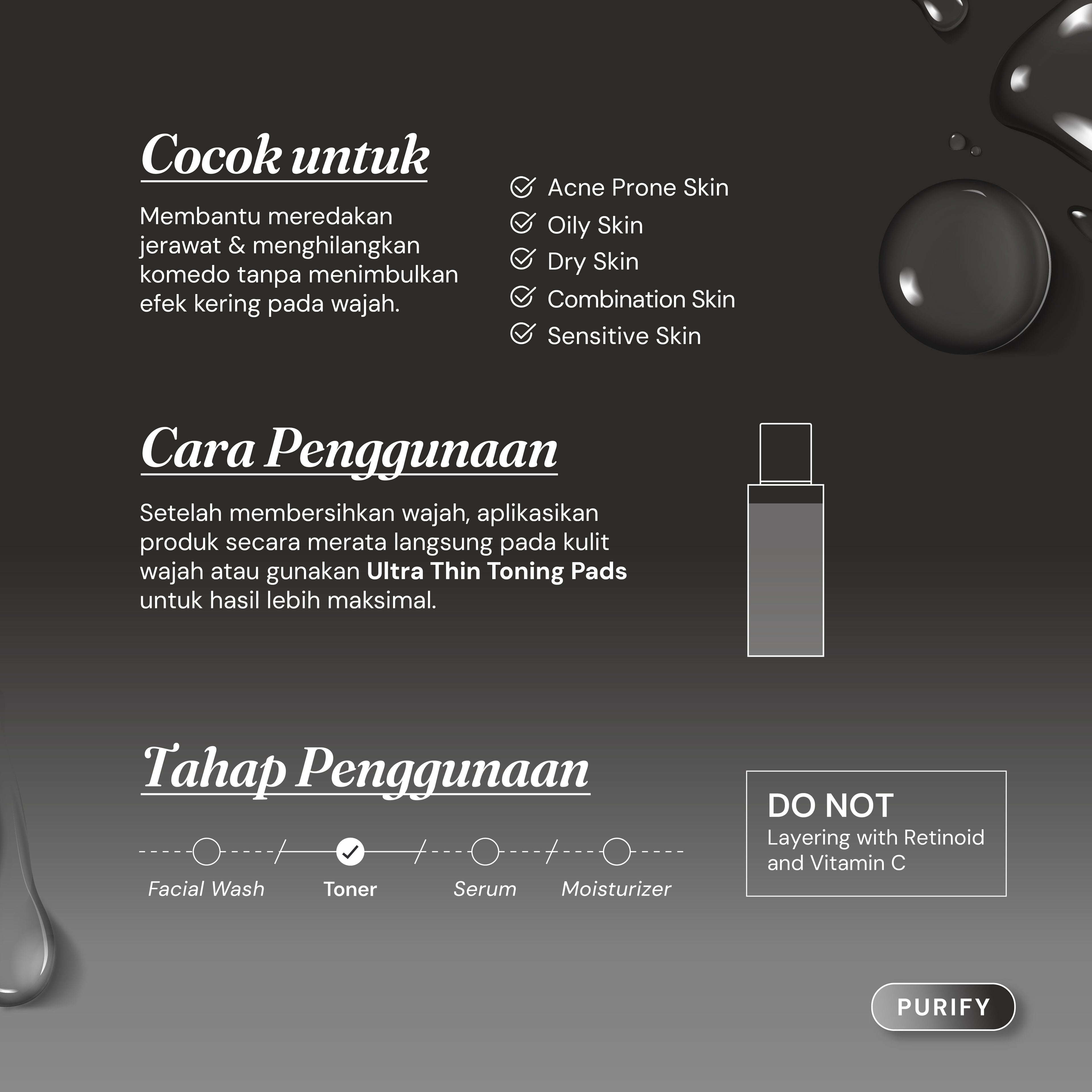 Salicylic Acid Toner 2% with Succinic Acid