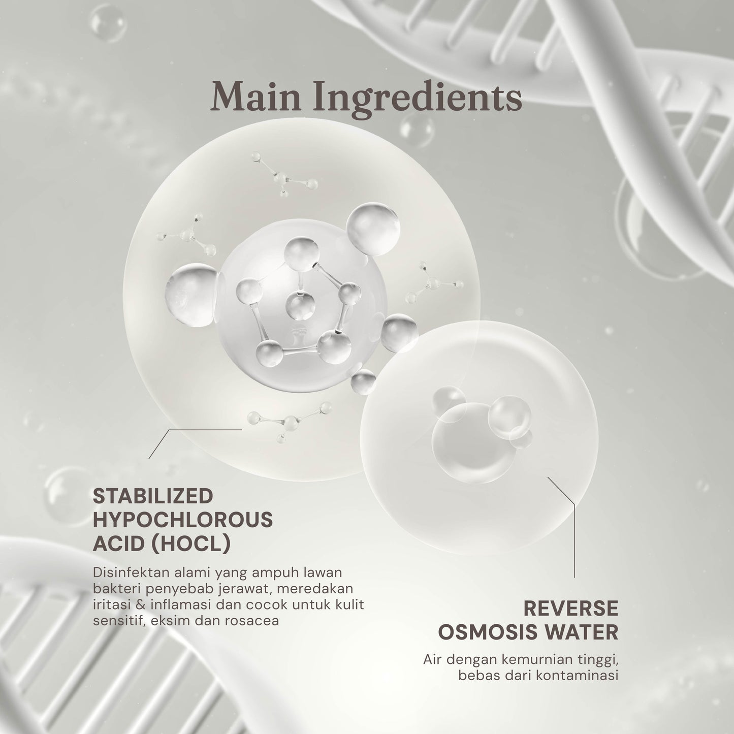 Hypochlorous Acid Spray HOCL 0.02%