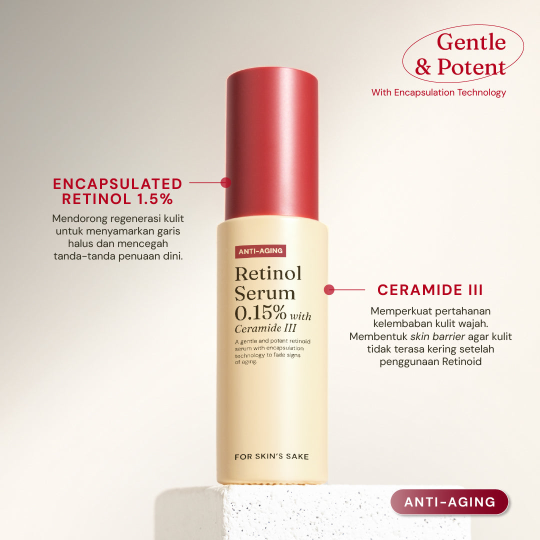 Retinol Serum 0.15% with Ceramide III