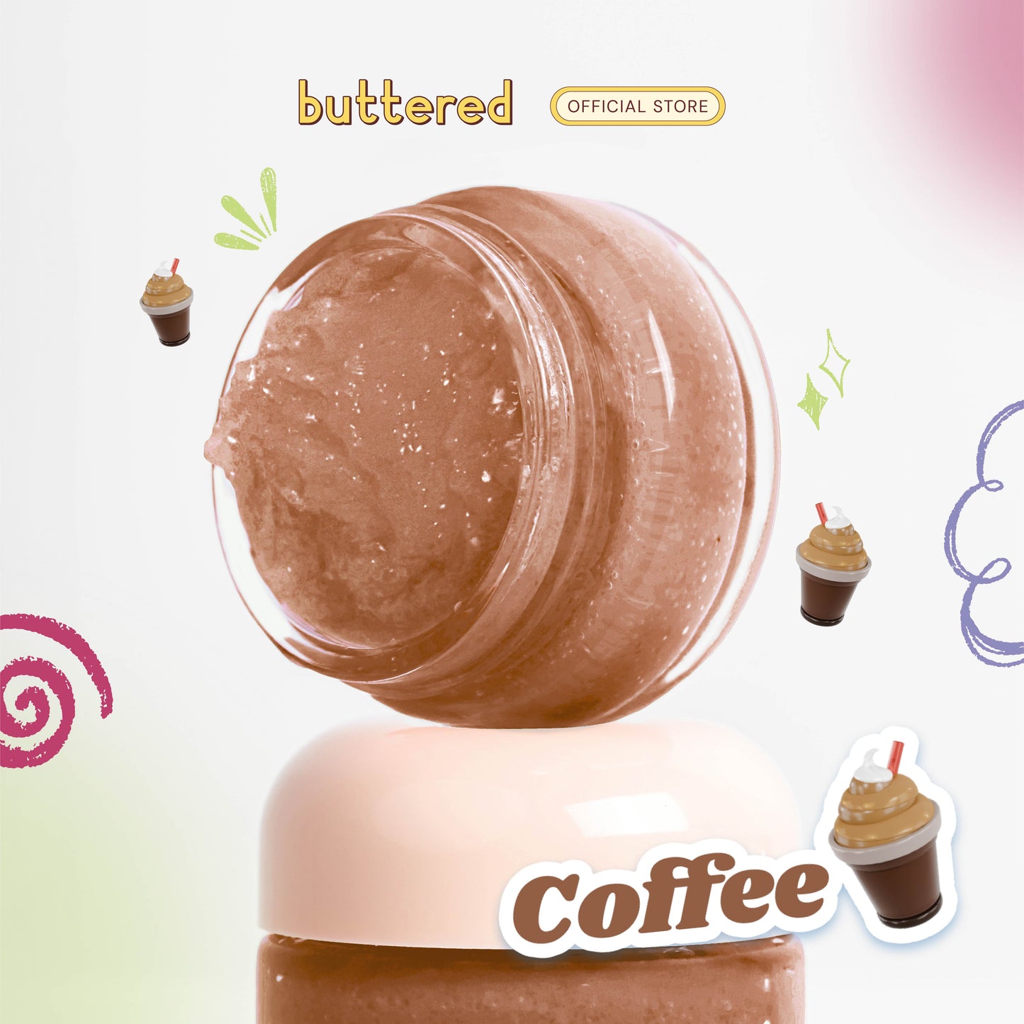 Buttered Lip Scrub Scoop & Smooth