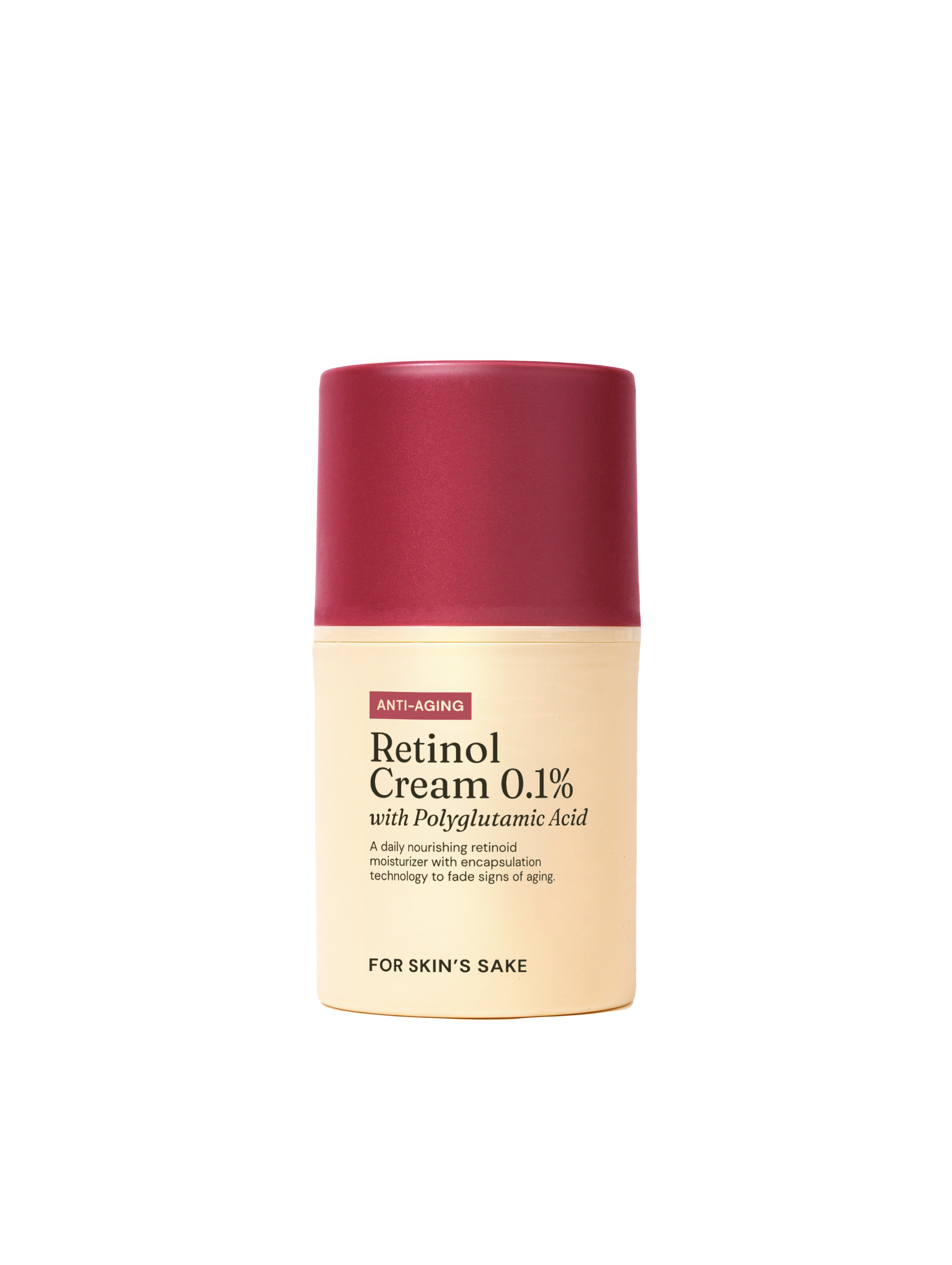 Retinol Cream 0.1% with Polyglutamic Acid