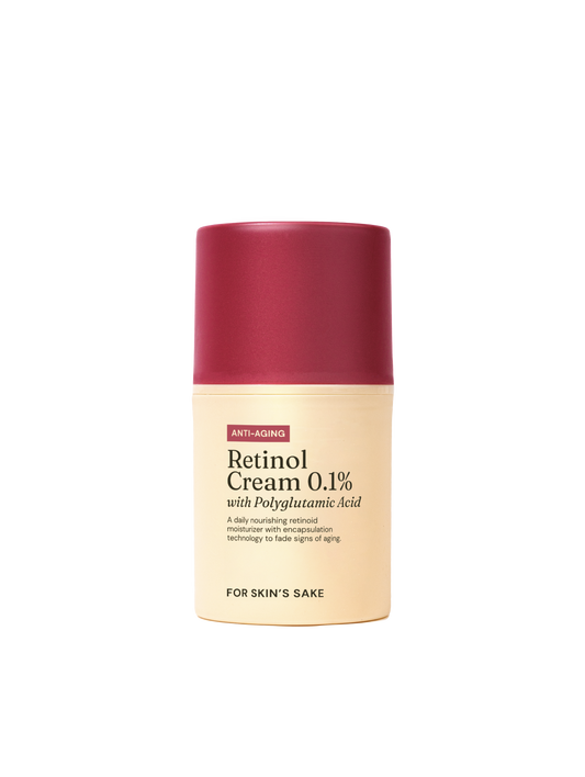 Retinol Cream 0.1% with Polyglutamic Acid