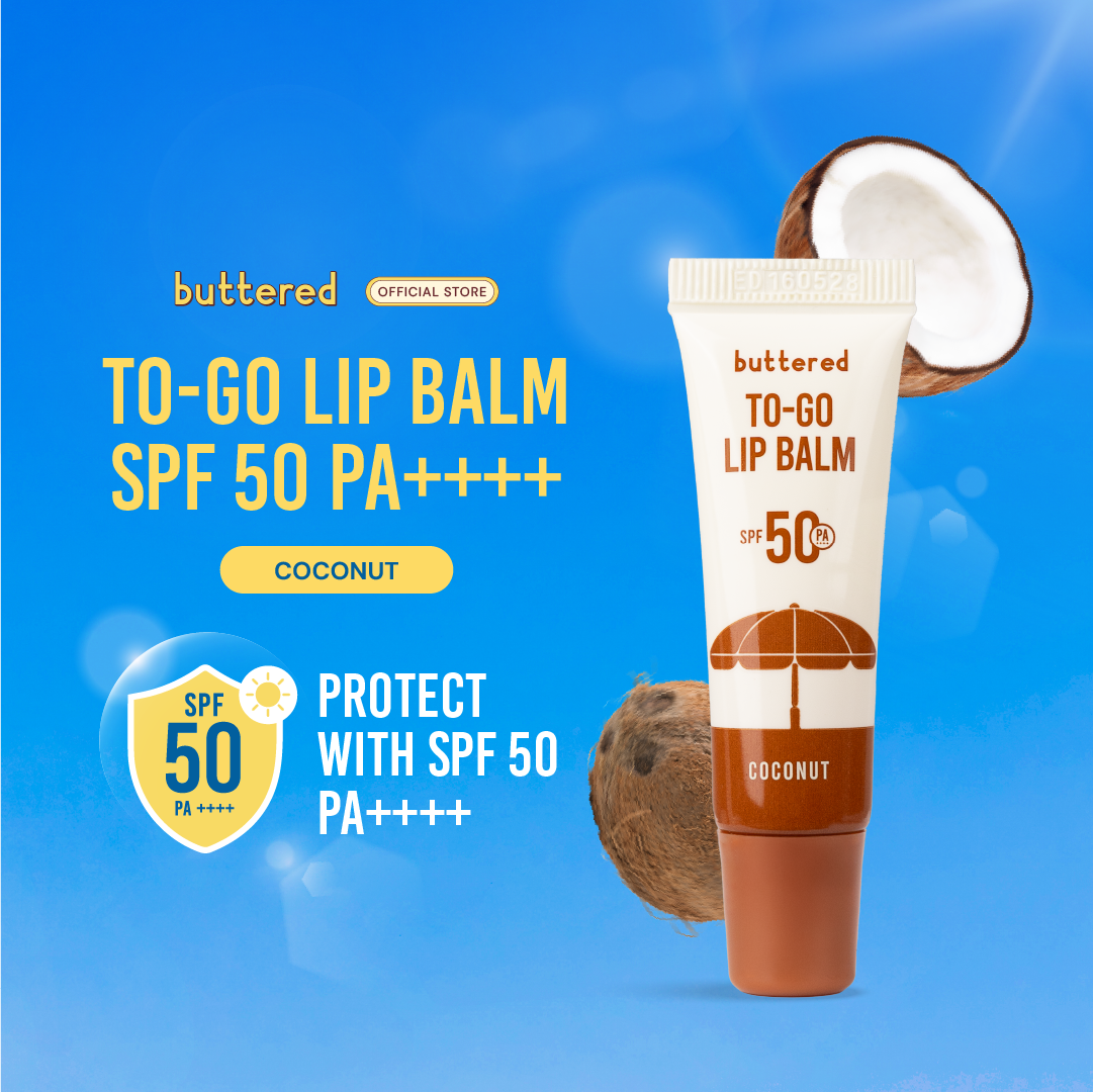 Buttered To-Go Lip Balm SPF 50 PA++++