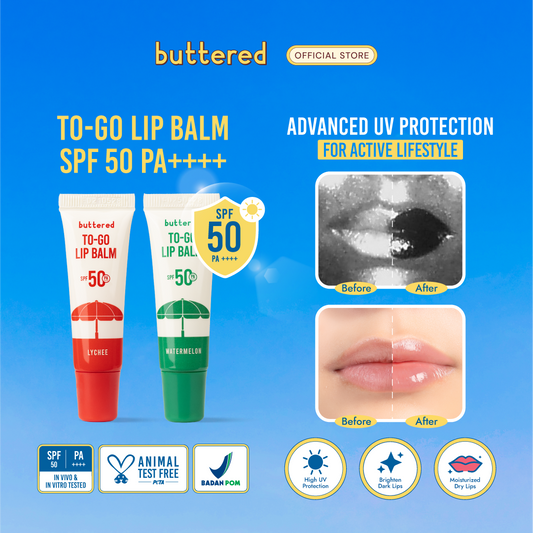 Buttered To-Go Lip Balm SPF 50 PA++++