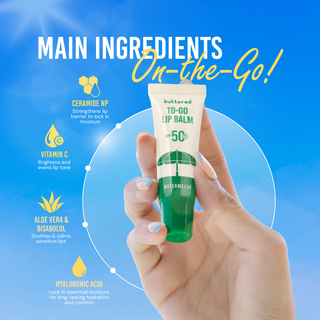 Buttered To-Go Lip Balm SPF 50 PA++++