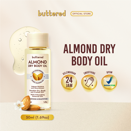 Buttered Almond Dry Body Oil 60% Cold
