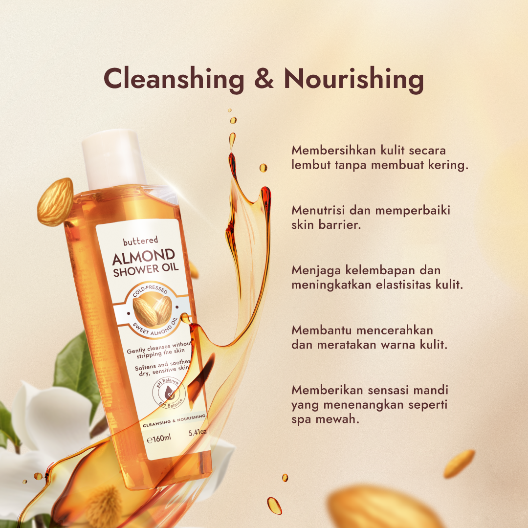Buttered Almond Shower Oil