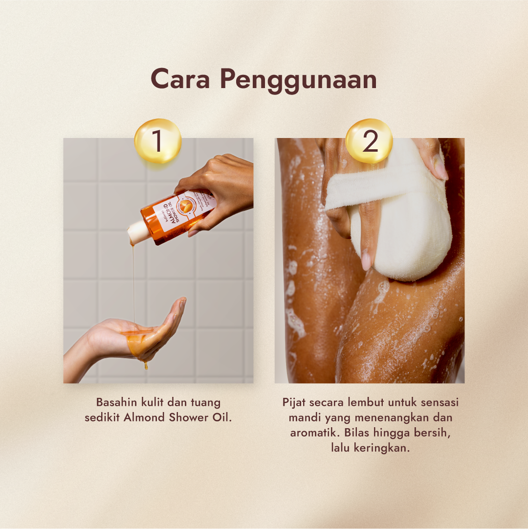 Buttered Almond Shower Oil