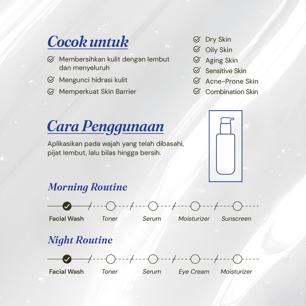 NEW! Gel Cleanser 50% Glycerin & Squalane #1 Most Hydrating Cleanser