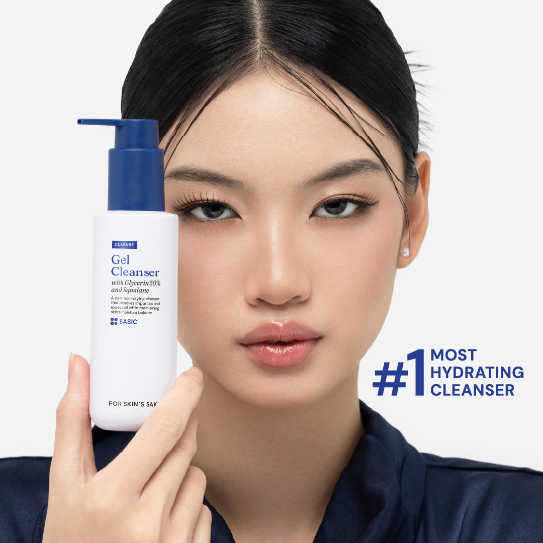 NEW! Gel Cleanser 50% Glycerin & Squalane #1 Most Hydrating Cleanser
