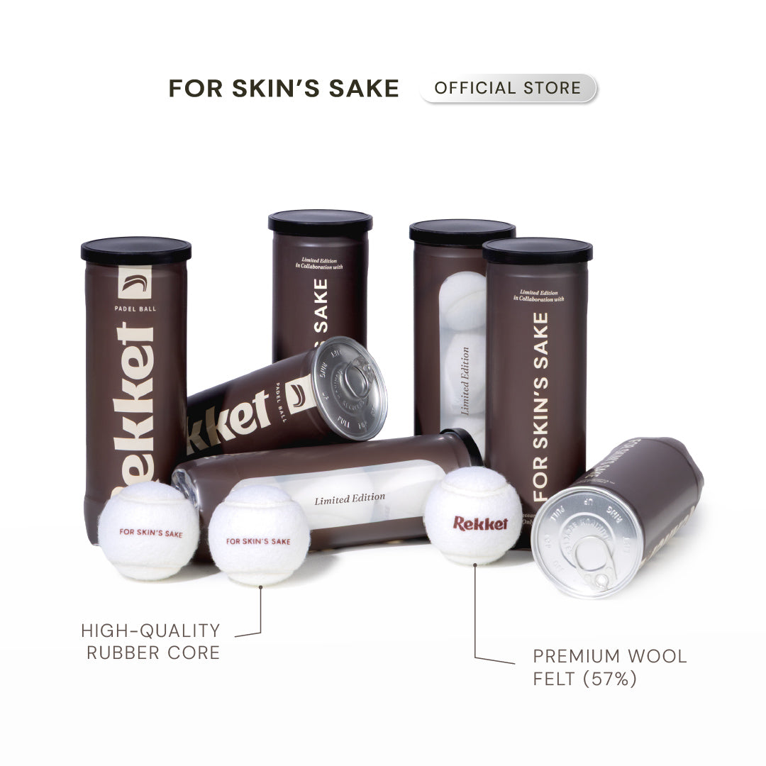 [Collaboration] For Skin’s Sake x Rekket Special Edition Padel Ball