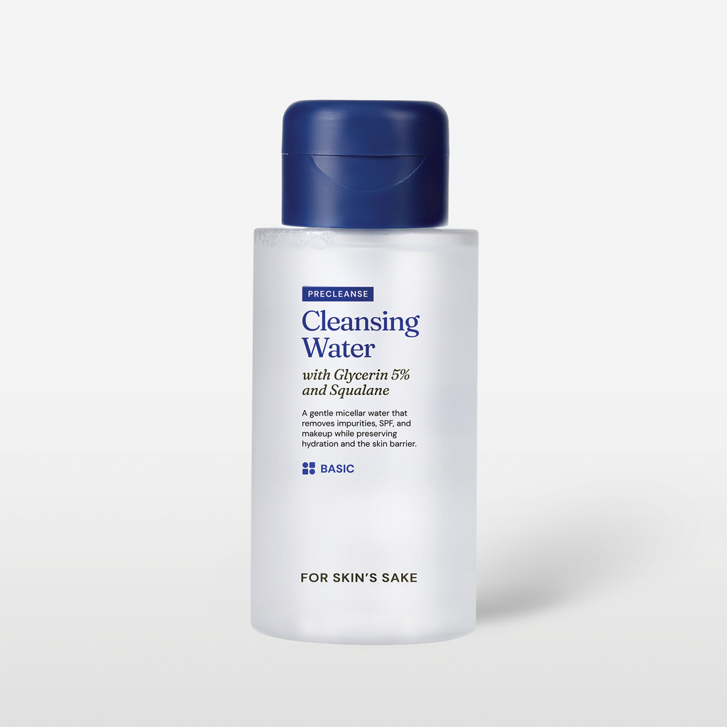 Cleansing Water Glycerin 5% & Squalane Hydrating Micellar Water Makeup Remover Pembersih Wajah Melembabkan Kulit Mengangkat SPF Sunscreen dan Light Makeup Tanpa Rasa kering dan ketarik