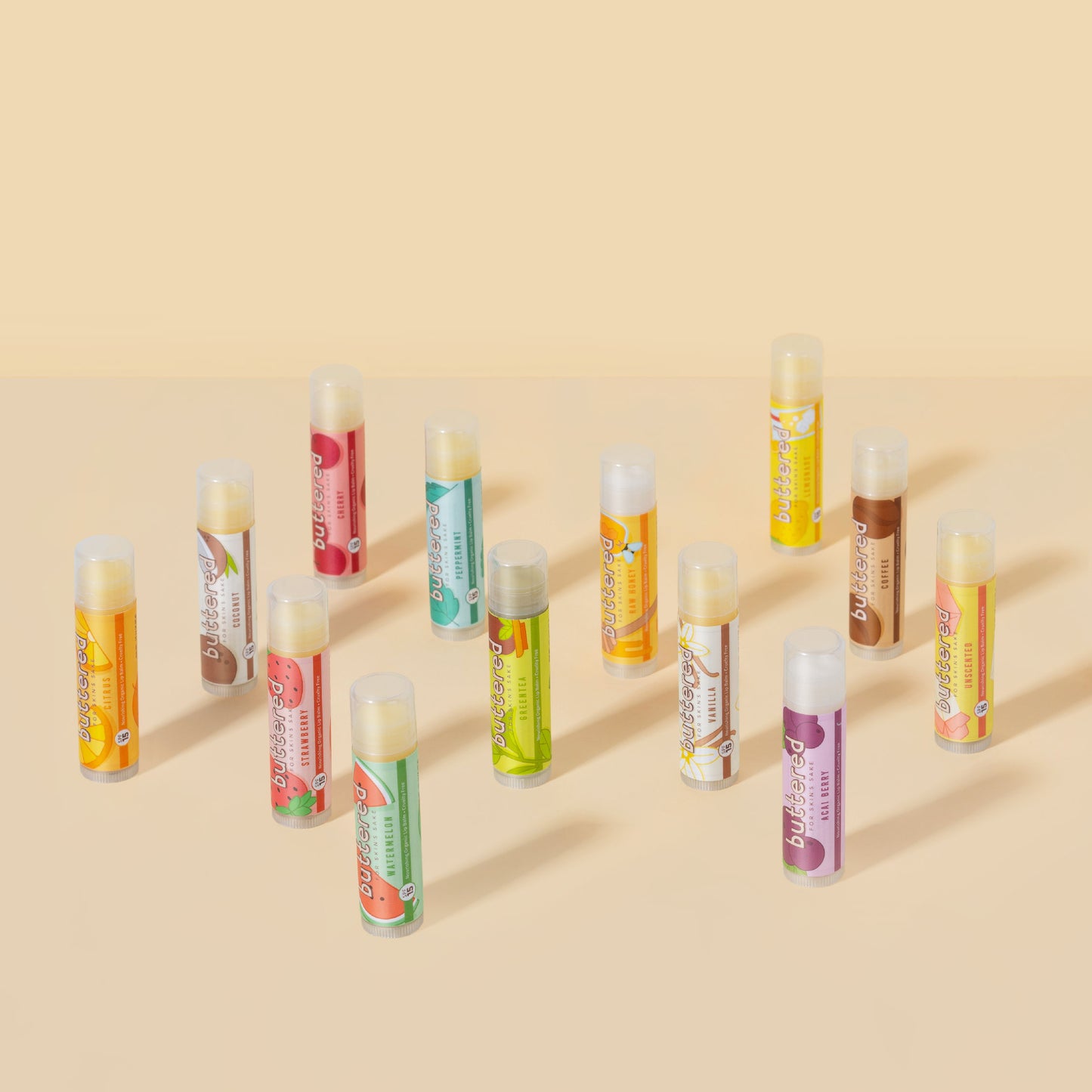 Buttered - Unscented Lip Balm SPF 15